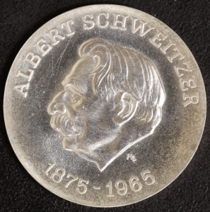 Schweitzer 10 Mark 1975