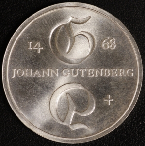 Gutenberg 10 Mark 1968