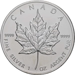 1 Oz - Kanada Maple Leaf div. Jahrgnge