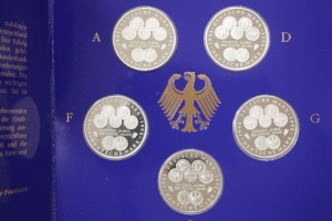 50 DM 50 J. Deutsche Mark 1998 PP Blister