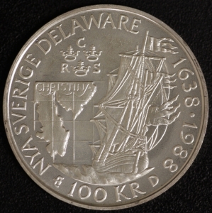 100 Kroner 1988 Delaware