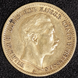 10 Mark Wilhelm II 1907