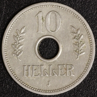 10 Heller 1909 J DOA