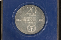 Freiherr vom  Stein 20 Mark 1981 PP