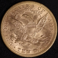 10 $ Liberty 1881   ss