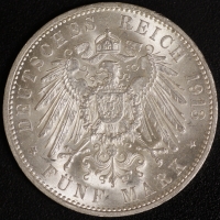 5 Mark Friedrich II. 1913