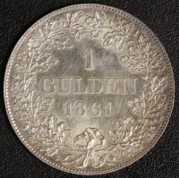 Gulden 1861 vz-st