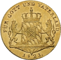 Dukat 1821 Max I. Josef