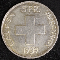 5 Fr. Laupen 1939