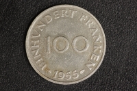 100 Franken 1954