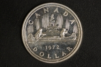 1 $ Canada 1972 Kanu PL