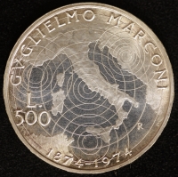 500 Lire Marconi 1974