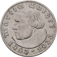 5 Mark Luther 1933 A