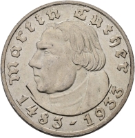5 Mark Luther 1933 G
