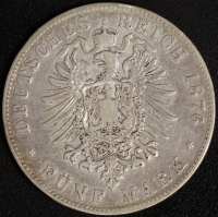 5 Mark Friedrich 1876