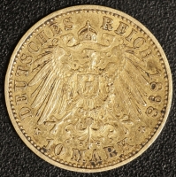 10 Mark Wilhelm II 1898