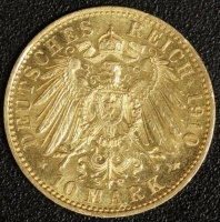 10 Mark Wilhelm II 1910