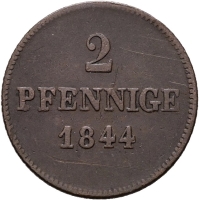 2 Pfennig 1844