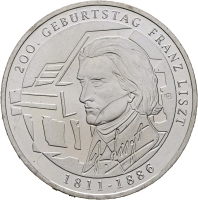 10  2011 200. Geb. von Franz Liszt st