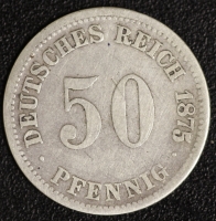 50 Pfennig 1875 H