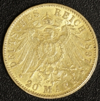 20 Mark Hamburg 1897