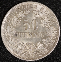 50 Pfennig 1898 A vz