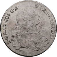 1/2 K-Taler 1754 Max III. Josef