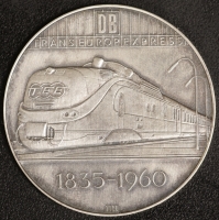 AG-Med. 1960 125 Jahre Eisenbahn