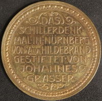 Br-Med 1909 Schillerdenkmal