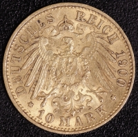 10 Mark Wilhelm II 1900