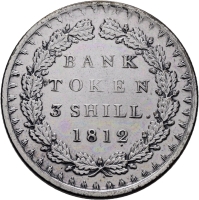 Bank Token 1812 3 Shillings