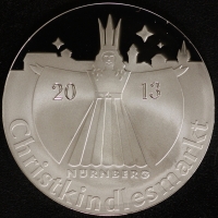Nrnberger Christkindlesmarktmedaille 2013 Silber