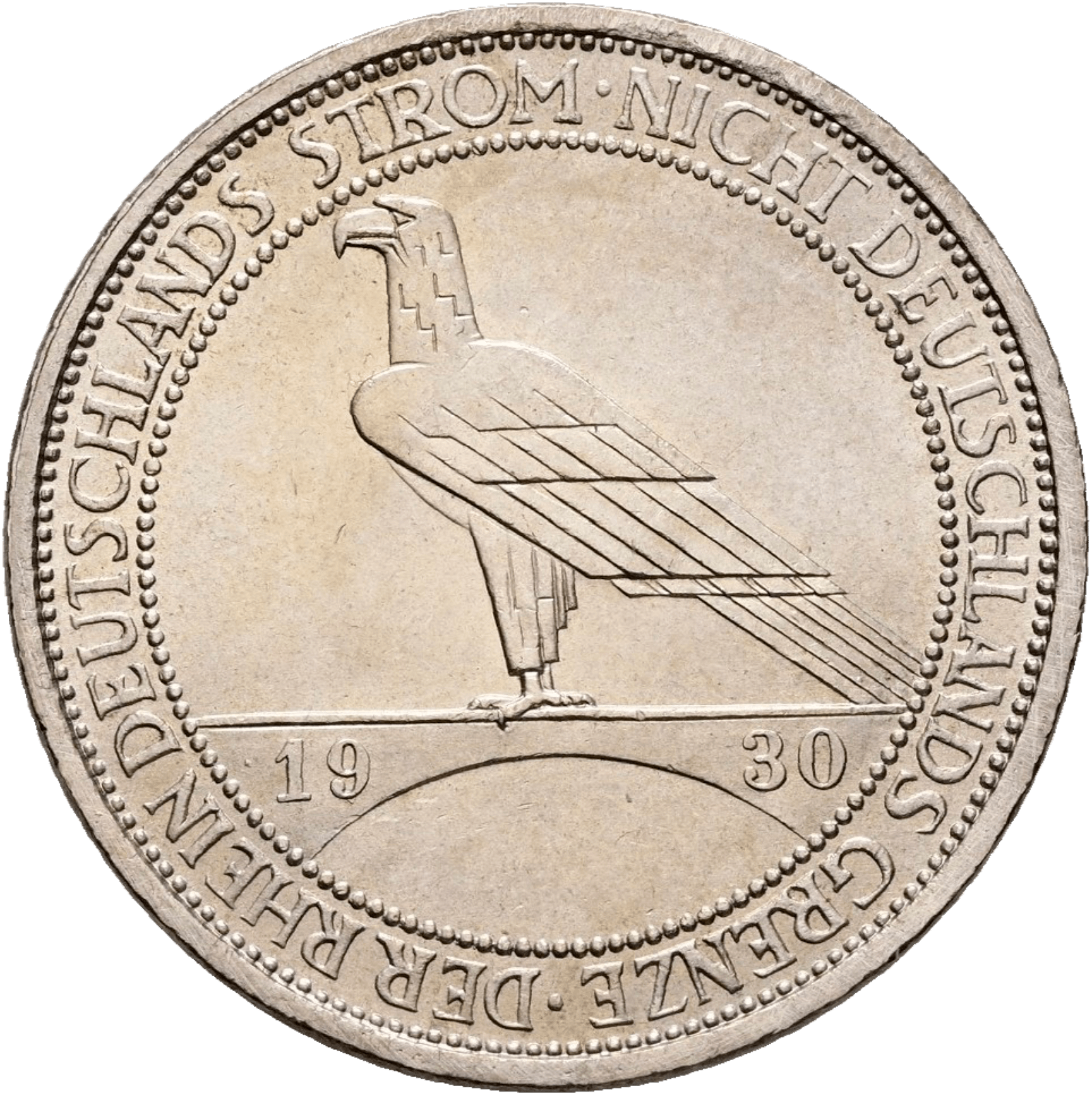 3 Reichsmark 1930 Rheinlandräumung