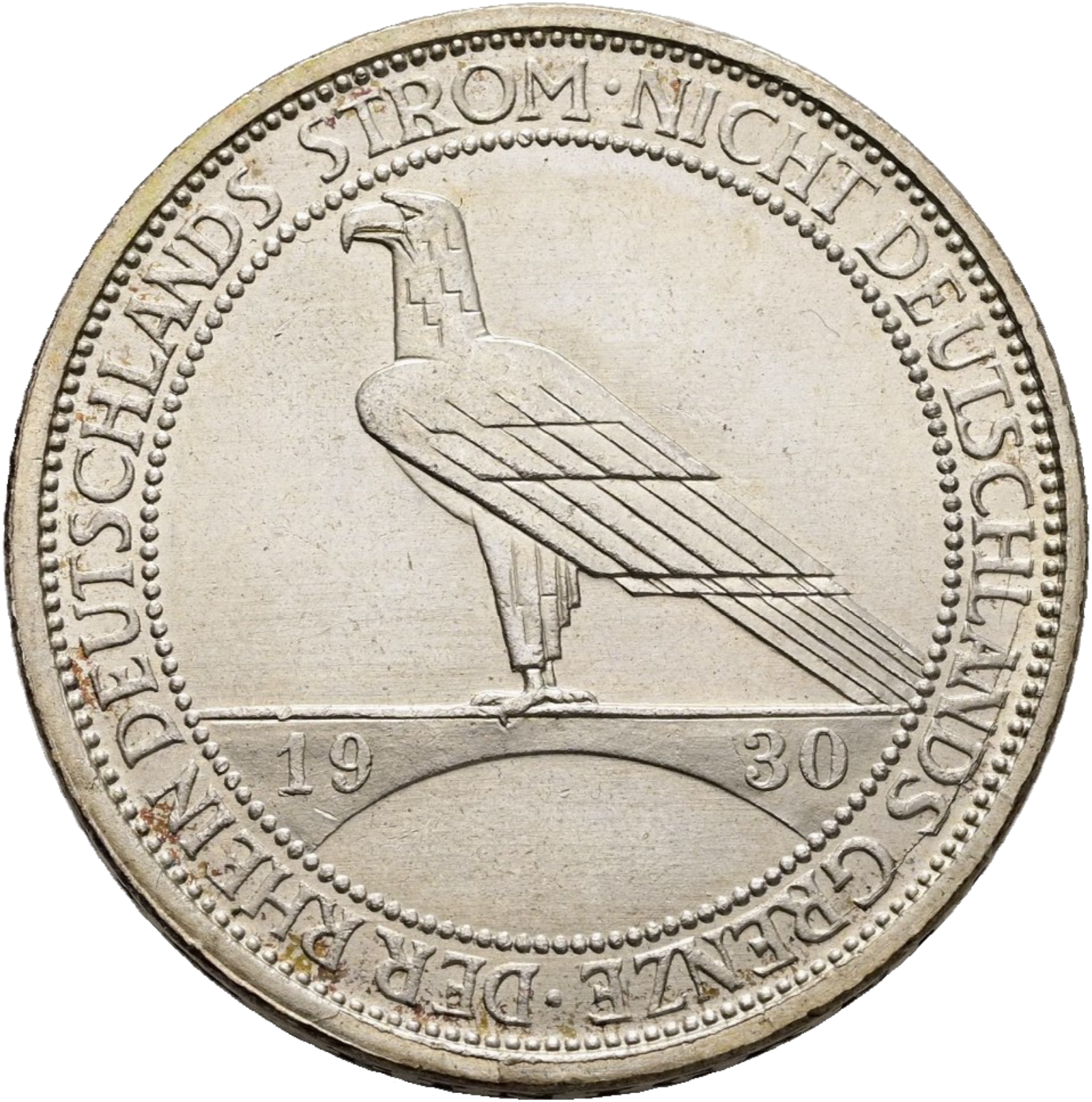 3 Reichsmark 1930 Rheinlandräumung