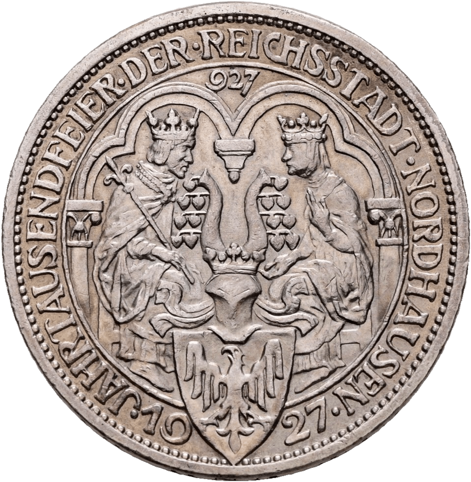 3 Reichsmark 1927 A Nordhausen
