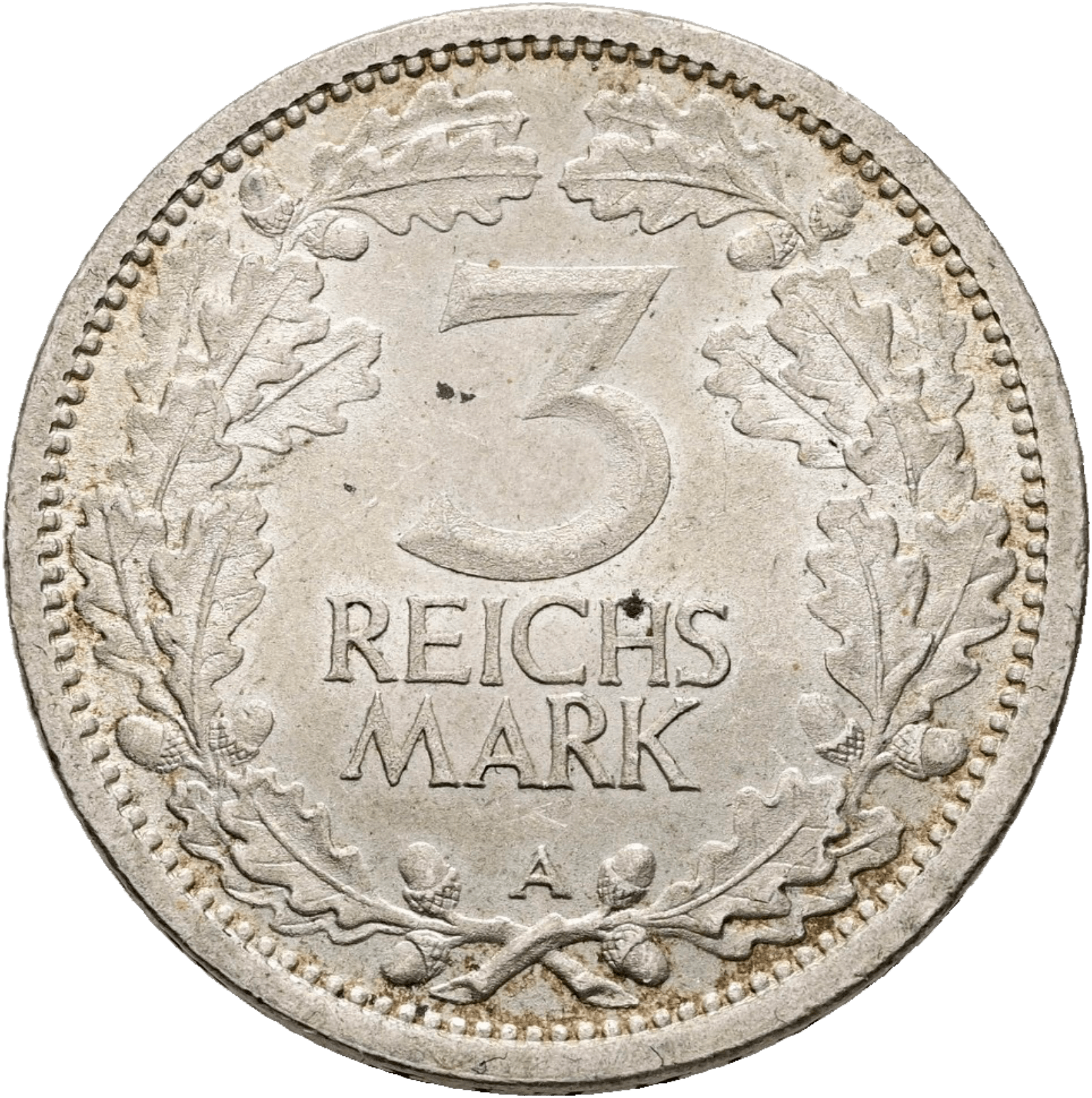 3 Reichsmark Kursmünze 1931