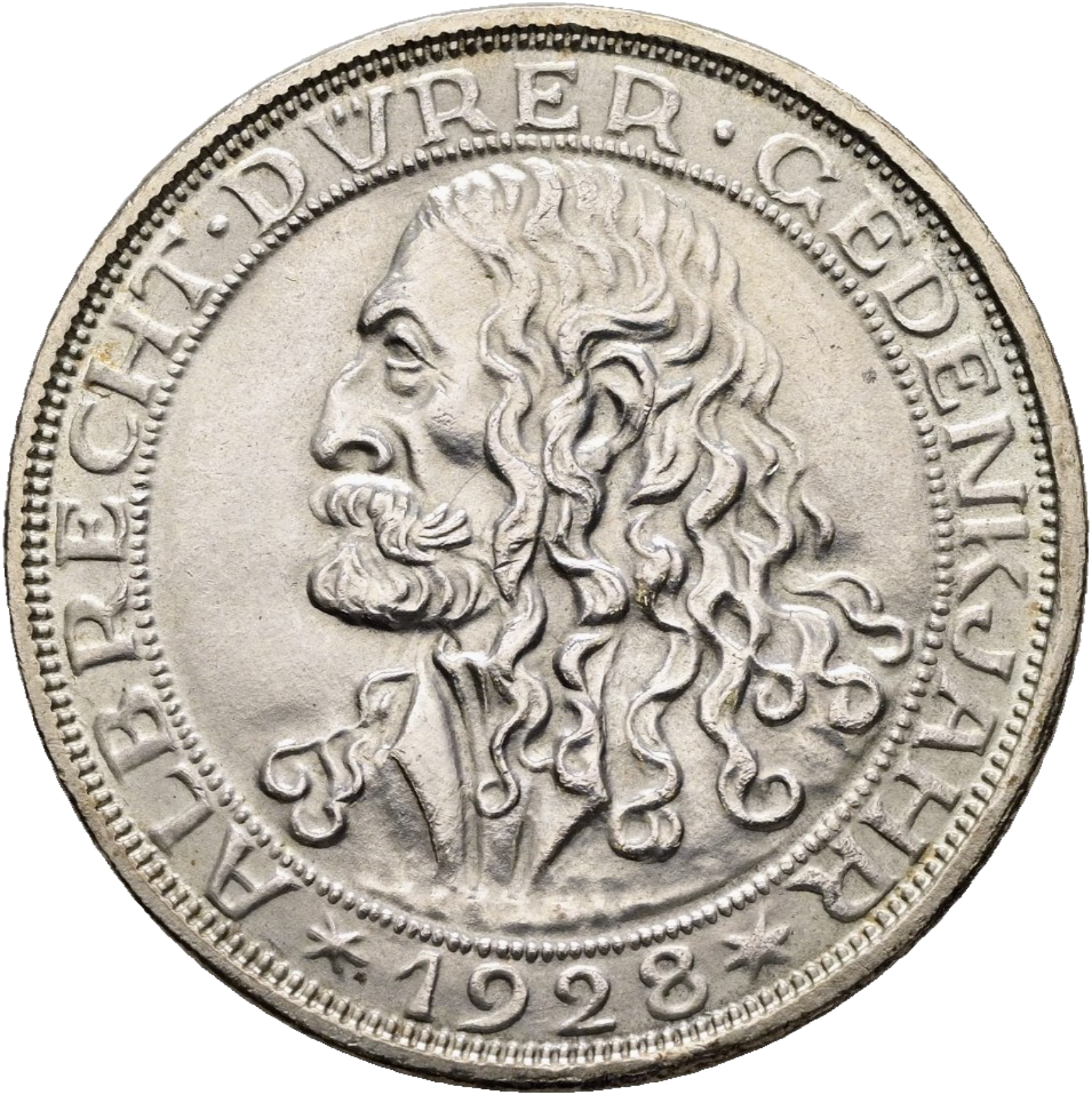 3 Reichsmark 1928 D Dürer