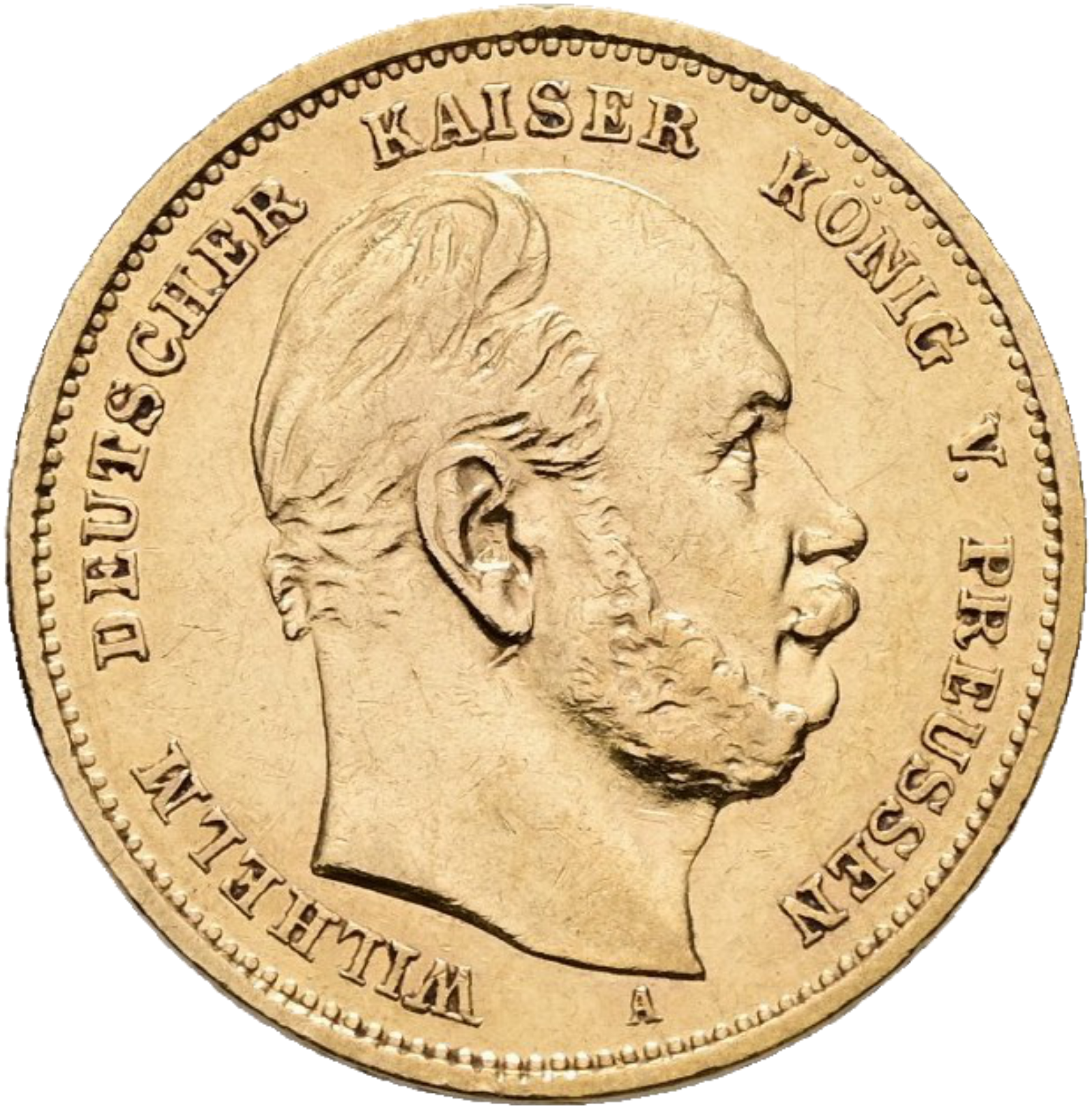 10 Mark Preussen Wilhelm I 10 Mark Preussen Wilhelm I