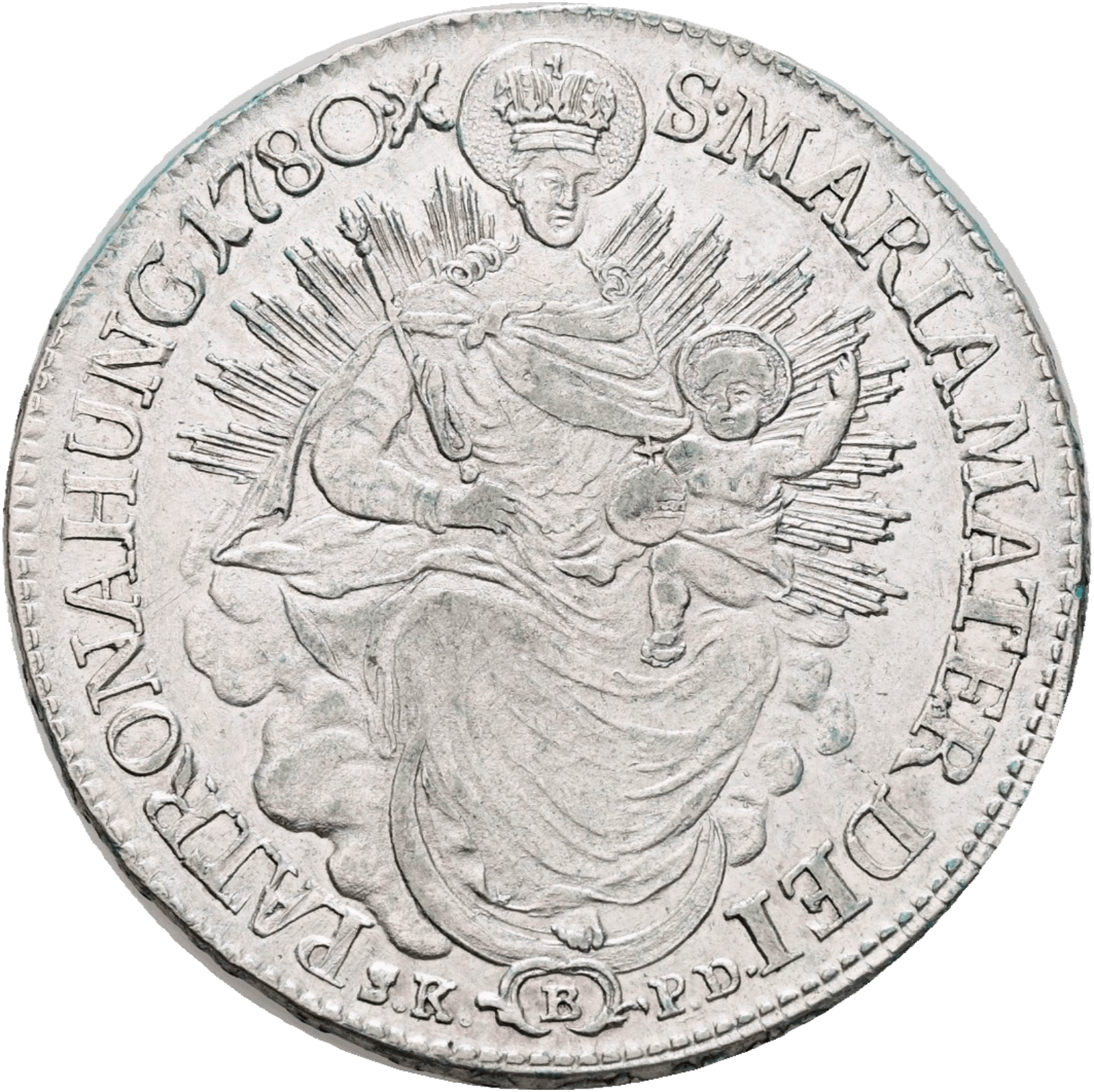Österreich - Ungarn 1/2 Taler 1780 B