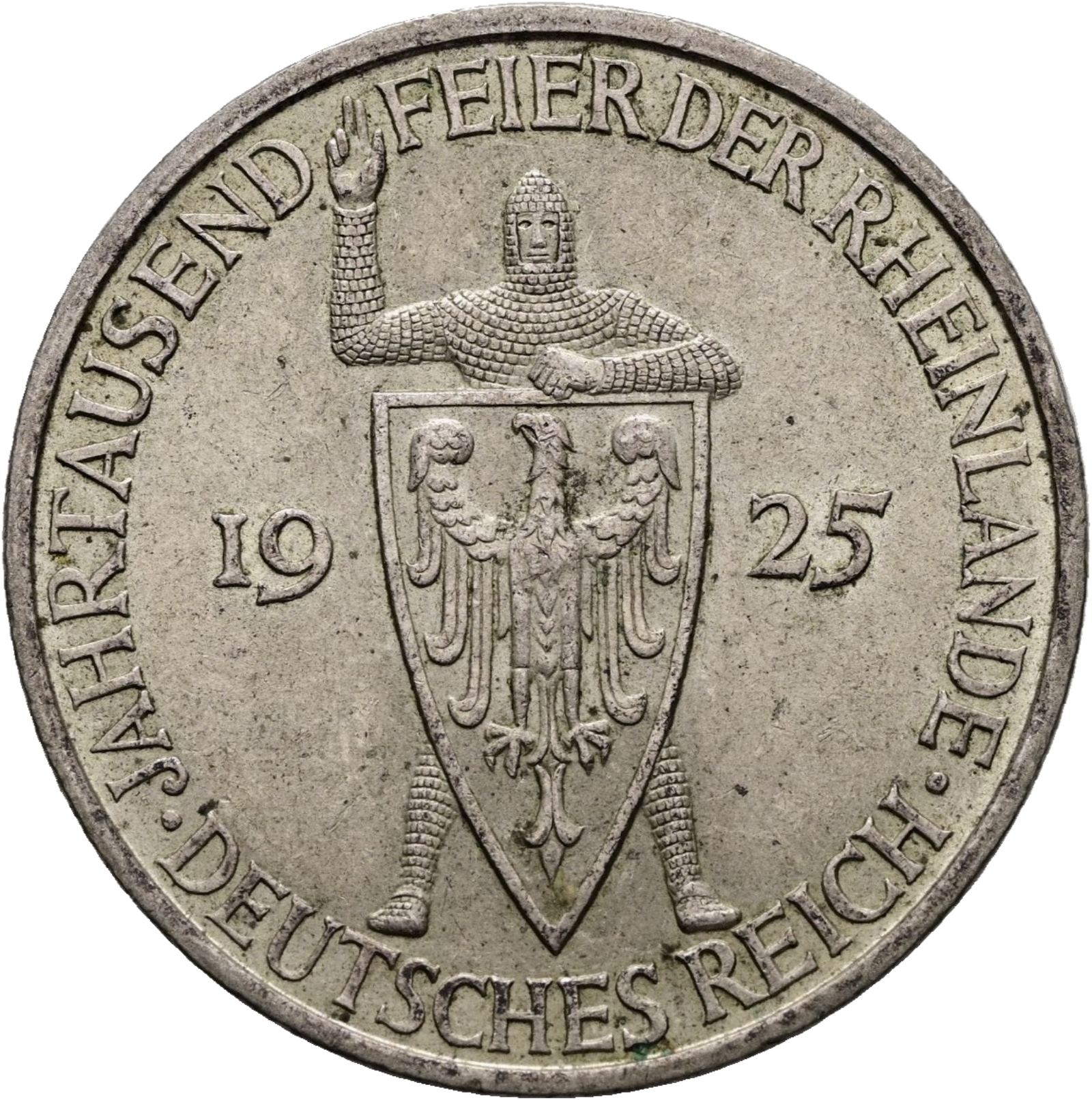 5 Reichsmark 1925 Rheinlande
