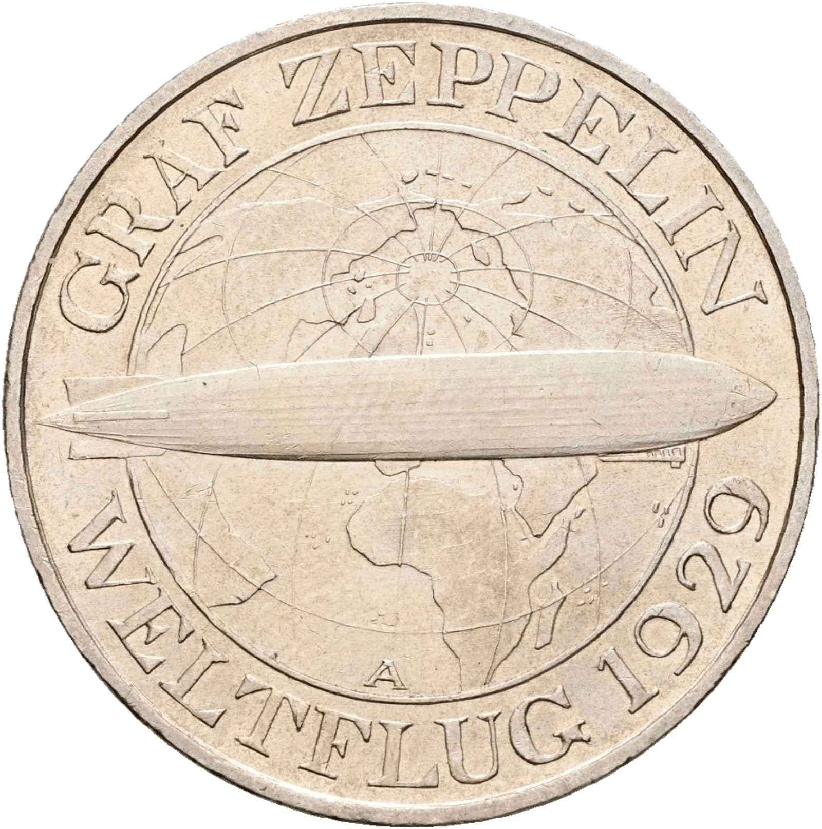 3 Reichsmark 1930 Graf Zeppelin