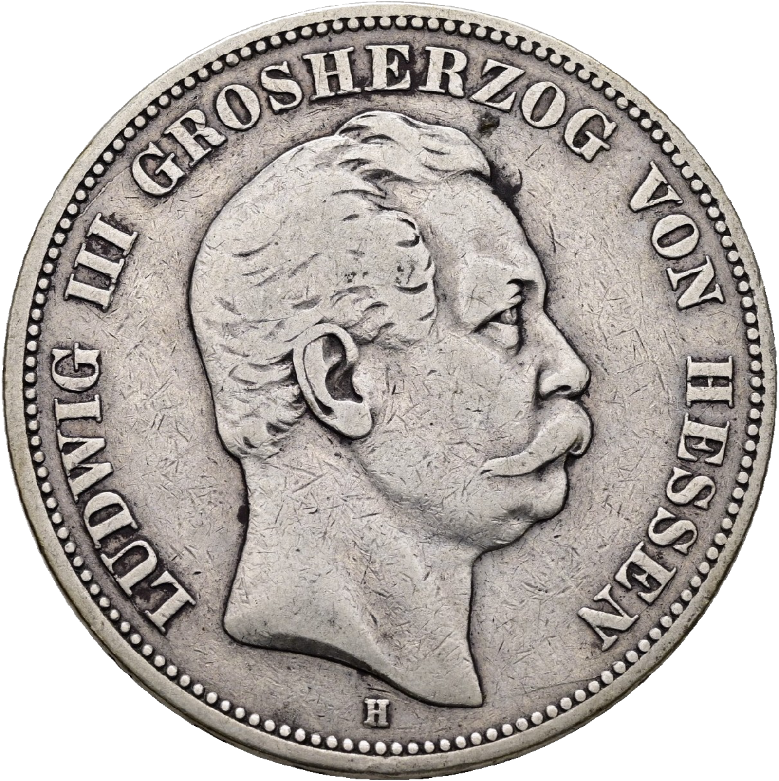 5 Mark Hessen 1875