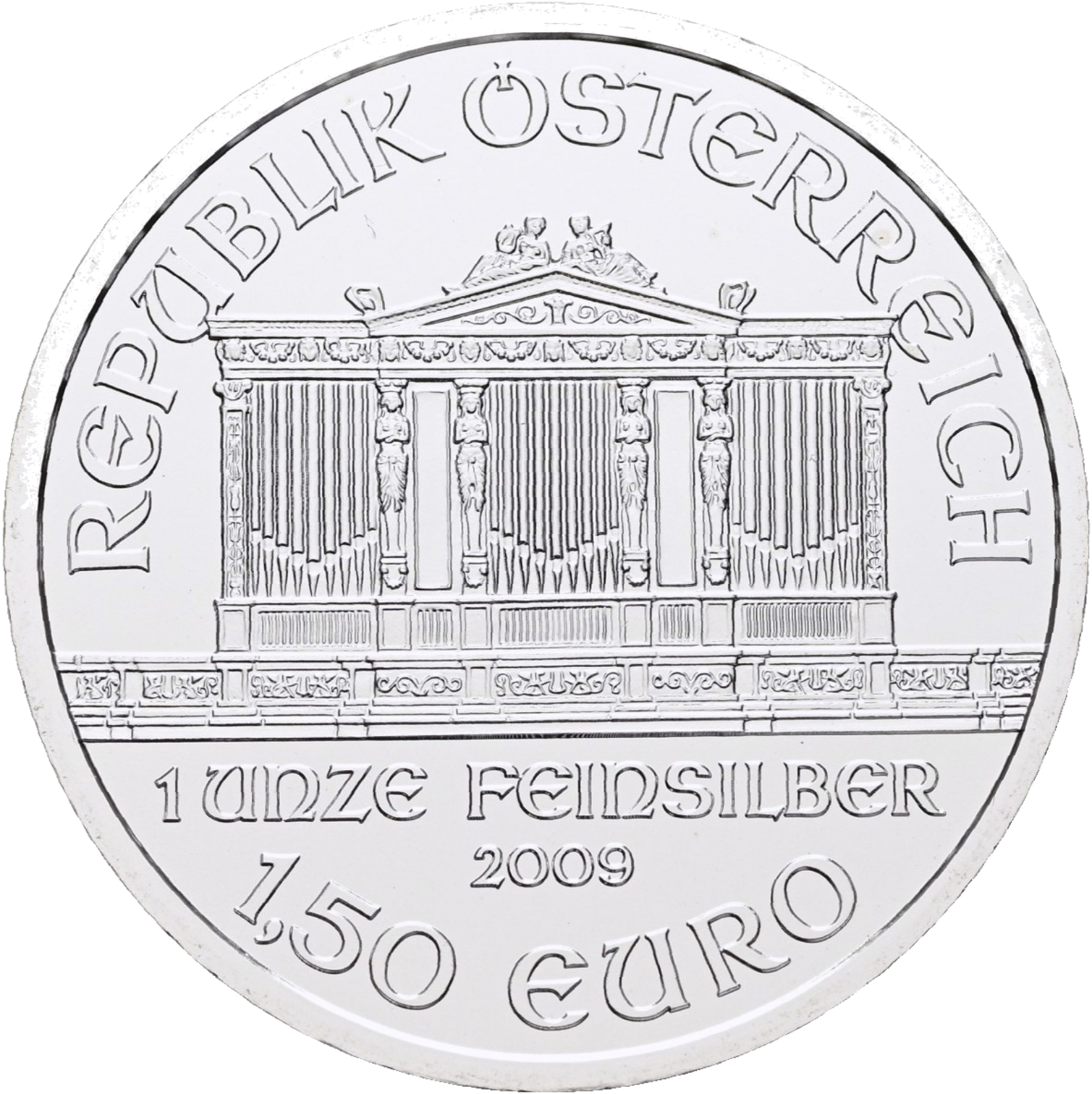 1 Unze Wiener Philharmoniker Silber diverse Jahre