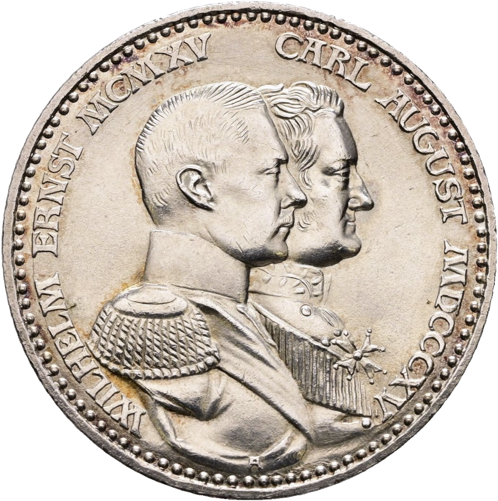 3 Mark Sachsen Weimar Eisebach 1915