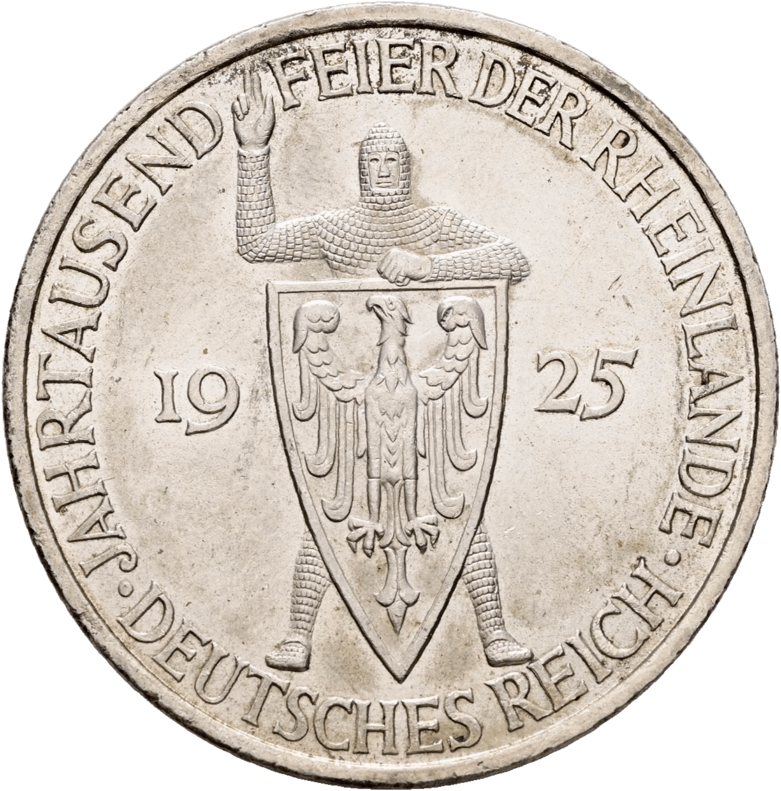 5 Reichsmark 1925 Rheinlande